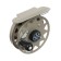 Inertial coil, metal, 2 bearings, diameter 5.5 cm, brown color, TL55A