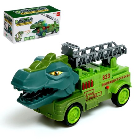 Dinosaur machine, works on batteries, light and sound, mix