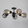 Chandelier 2718/5 E27 40W Black 58x58x28 cm Bayerlux