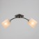 Chandelier gallop cascade 2x60W E27 brown 15x50x25cm