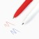 Gel pen "Winter will give a miracle", 2 pcs., Blue and red pasta