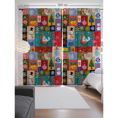 Photostes "Holiday in Colors", Saten, size 145x265 cm, 2 pcs-1