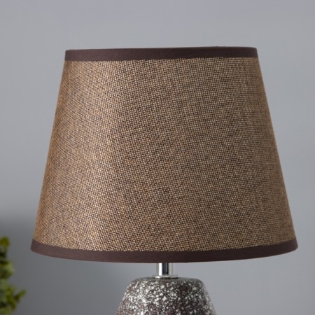 Table lamp "Victoria" 1he14 40W Coffee/gold 20x20x32cm-4