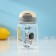 Water bottle "Cosmonauts", 450 ml, 8.2 × 15 cm, color mix