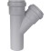Sewer tee Stout SKB-0015-585845, 58 x 58 mm, 45 °, silent