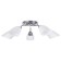 Lamp 50788/5cr WT, E27 5x60W, color chromium