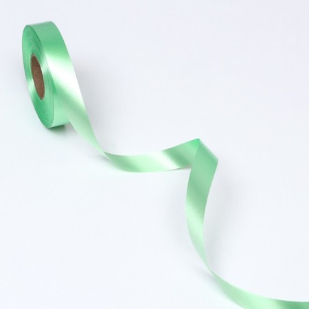 Tape for decor and gifts, light green mix, 2 cm x 45 m-3