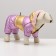 The overalls "glare" with a weight, size12 (ds 28 cm, og 38 cm, Osh 27 cm), gold-lavender