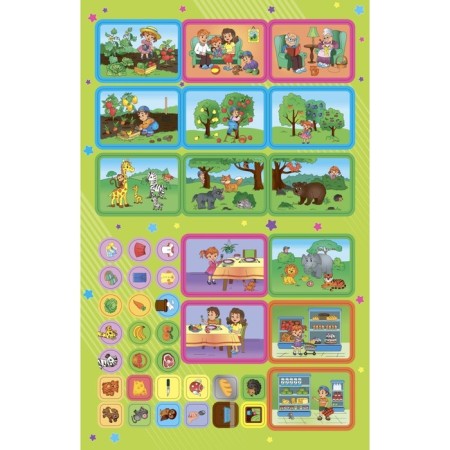 Entertaining English. English in stickers and coloring (41 stickers). Batova I.S.-10