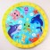 Developing rug with arcs "Sea Animals", 85x85 cm, Baby Me