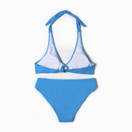 Separate female swimsuit, blue color, size 38-4