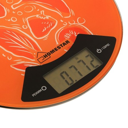 Libra Kitchen Homestar HS-3007, electronic, up to 7 kg, orange-1