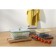 Silikobox transportation and storage container, silicone, folding, 900 ml, dark-blue color
