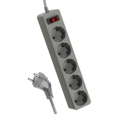 Extension cord with a network filter space FKSM1.8M-5G (G), 5x1.8m, IP20 2.2KWT