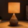 Table lamp "Monica" E14 40W chocolate 17x17x33 cm Risalux
