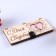 Wooden envelope "Happy Wedding Day!" Handmade, heart, 16.5x8x0.9cm