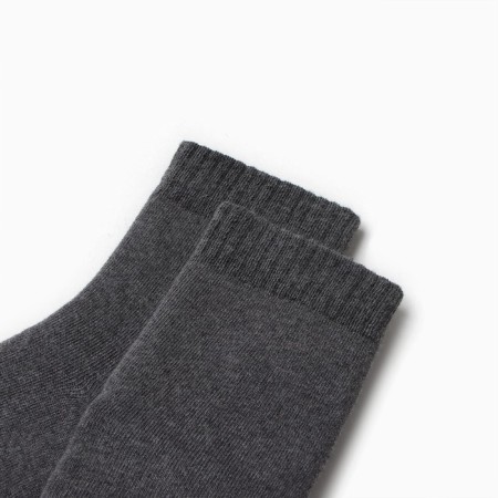 Women's terry socks minku, dark gray color, rr 36-39 (23-25 ​​cm)-1