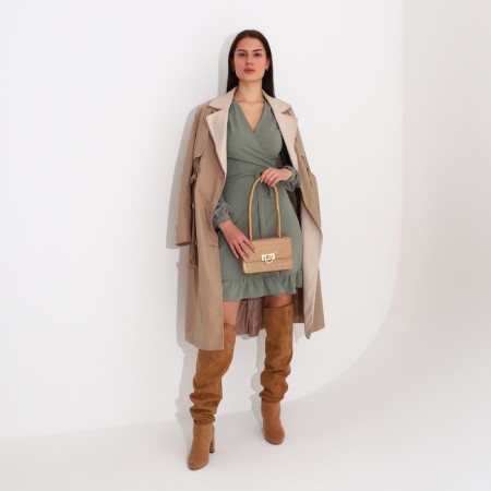 Bag-mixer on the valve, dark beige color-6