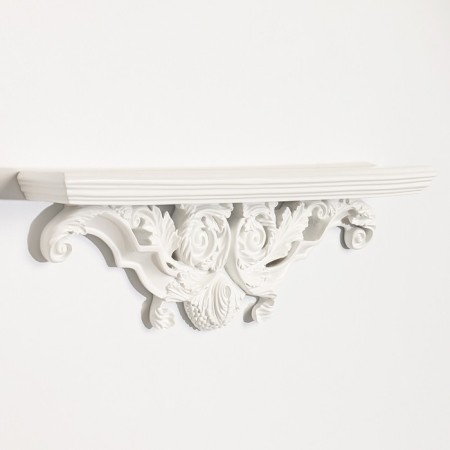 Nast-layer decor, 15.2 x 45.5 cm, white-3