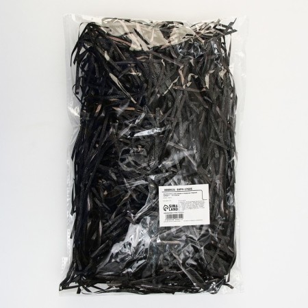 Filler for balls and gifts, packaging, “black swan”, 15 x 26 cm