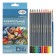 Pencils Watercolor Gamma "Studio" 12 colors, barrier 3.8 mm, cardboard box 110822_12