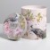 Set of boxes 5 in 1, gift packaging, Flowers, 13 x 14–19.5 x 22 cm