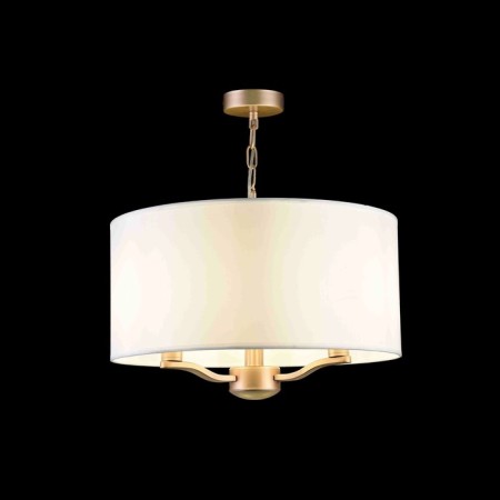 Marika 3x60W E14 chandelier gold