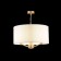 Marika 3x60W E14 chandelier gold