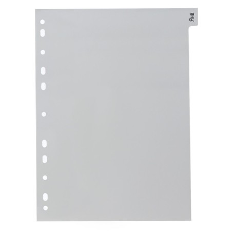 A set of A4 Office-2000 sheets, for months Jan-dek, 12 sheets, gray, plastic 120 μm-3
