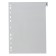 A set of A4 Office-2000 sheets, for months Jan-dek, 12 sheets, gray, plastic 120 μm