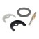 Accoona A90130at shell mixer, single -leaf, pour height 9.2 cm, brass, graphite