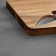 Set for feeding cheese Magistro Bottle, 3 knives, 48 ​​× 17 × 1.5 cm, acacia