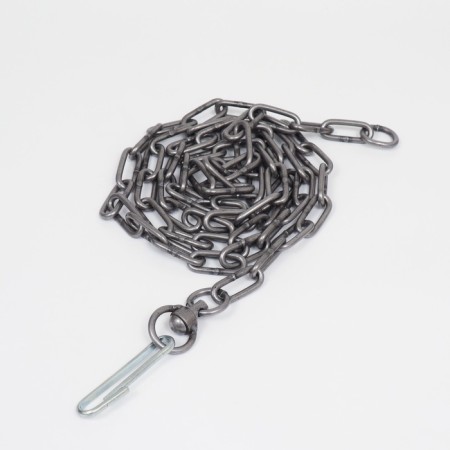 A chain for leaning dogs, 3 m, caliber 6 x 42 mm, black-3