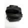 Male backpack, genuine leather, de-gosa black, 28x14x35 cm