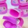 Cosmetic Vaseline for the lips, grapes