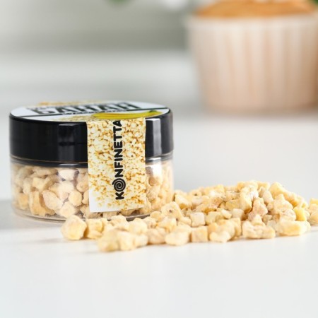 Slumed banana slices, for cupcakes, cakes, chocolate, Easter, 5 g.-3
