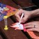 Fascinating board game "Who am I?" 6 glasses, 2 laid -erased markers, sand clock 1 min