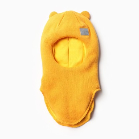 Hat-shuttle for a girl, mustard color, size 42-46