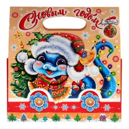 New Year. New Year's gift "Fairytale Blue Snake", 450 g-3