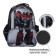 School backpack, 37 x 26 x 13 cm, ergonomic back, Calligrata ORT "Robot"