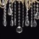 Aurora chandelier, size 68x80x68 cm, 480W 8xe14 IP 20