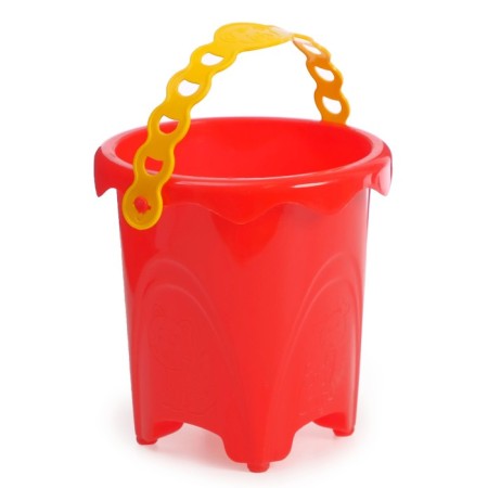 Big a bucket with a pattern, 1 liter, mix-5