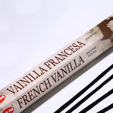 Incense hem "French vanilla.french vanilla", 20 packs in packaging, hexagon-1