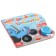 Cardboard book with a music chip "Funny transport", 10 pp., Blue tractor