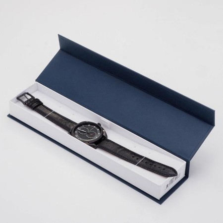 Men's wristwall -quartz clock, model 1263b11l1-3