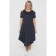 Women's dress, size 58, dark blue color