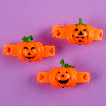 Bracelet light "pumpkin", species mix-4