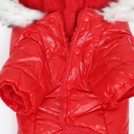 Kombinson "Gloss", size M (DS 30, OG 40, Osh 30 cm, up to 8 kg), red-11