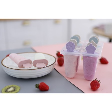 Form for ice cream shares "Lollipop", 15 × 12 × 12 cm, 8 cells, color mix-12
