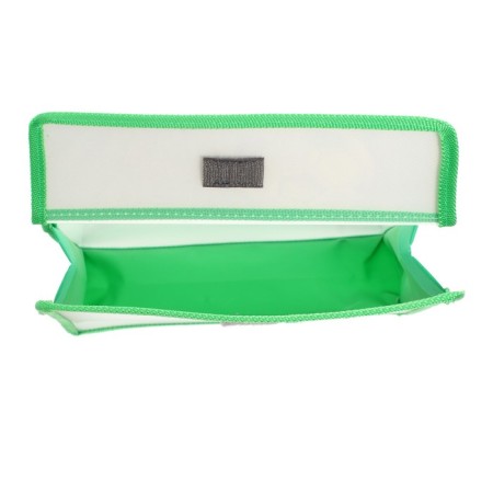 A5 notebook folder (230 x 190 x 50 mm), with Velcro valve, plastic/textiles, calligrata, "football"-3